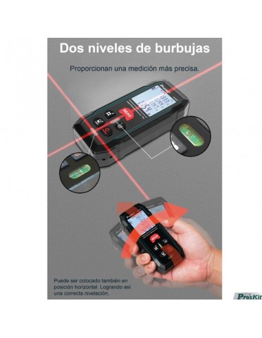 MEDIDOR DISTANCIA LASER 70MTS NT-6370 PROSKIT