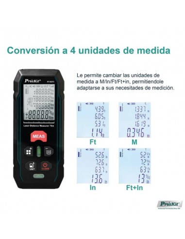 MEDIDOR DISTANCIA LASER 70MTS NT-6370 PROSKIT