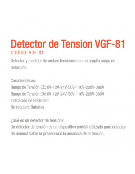 PUNTA/PRUEBA GRALF VGF-81