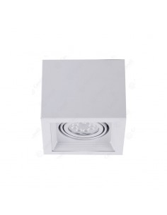 PLAFON ECUA DICRO 1 LUZ BLANCO CANDIL