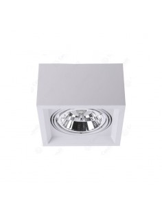 PLAFON ECUA AR111 1 LUZ BLANCO CANDIL