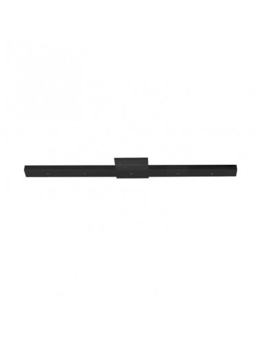 BASE BARRAL 1 A 5 LUCES LUCES NEGRO TEXT 80CMS