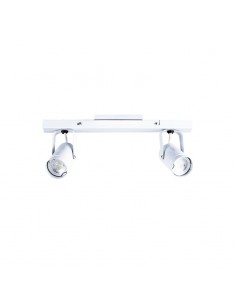 APLIQUE PARED TILCARA 2 LUCES DICRO GU10 BLANCO