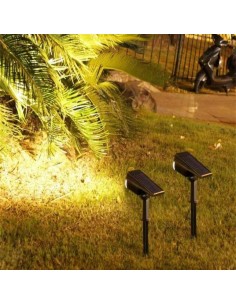 SPOT JABALINA SOLAR SICA NEUTRA 4000K 6HS LITIO 3.7V 2