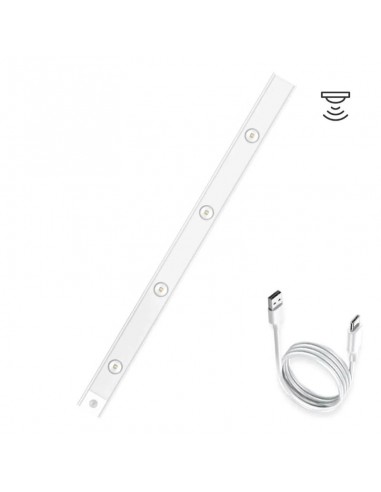 BAJO ALACENA LED 4L 60CMS SENS.MOV. USB DIMMER 3 INTENS