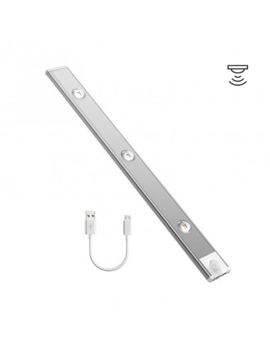 BAJO ALACENA LED 3L 40CMS SENS.MOV. USB DIMMER...