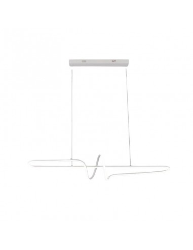 COLGANTE LED INFI 42W NEGRO 1000X200MM BLANCO DINAMICO