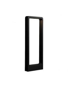 FAROLA LED 7W 60CM 3000K NEGRO IP65 ALUMINIO