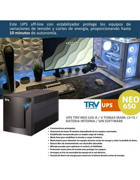 UPS NEO 650 A (3T+1)