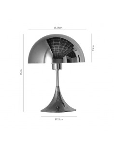 VELADOR CROM 1 LUZ E27 CROMO ACQ 2