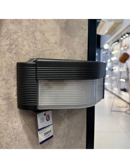 TORTUGA FARFON RECTA VISERA PVC NEGRA E27