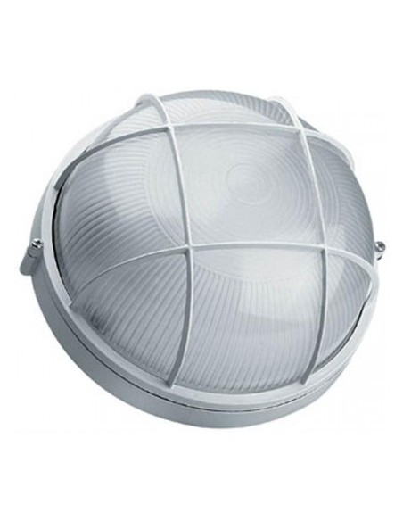 TORTUGA ALUMINIO RED REJA CHICA CON LAMPARA  NG 13W LUZ DIA