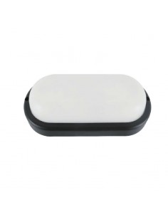 TORTUGA LED OVALADA NEGRA 8W FRIA 6500K SICA