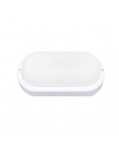 TORTUGA LED OVALADA BLANCA  15W CALIDA 3000K SICA