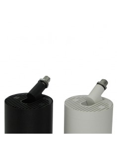 CABEZAL DICRO LUKKA 2900 GU10 DICRO NEGRO ALUMINIO LUCCIOLA 2