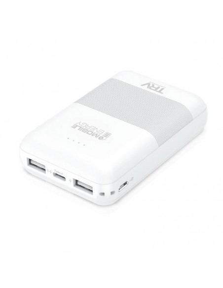 CARGADOR PORTATIL 10000MAH 2USB(1/2,1AH) 1USC C