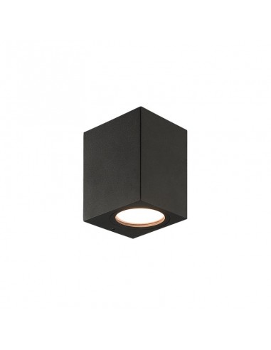 APLIQUE UNIDIRECCIONAL RECTO 1 LUZ GU10 NEGRO MARKAS