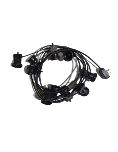 GUIRNALDA VINTAGE VAINA CHATA 10XE27 5MTS