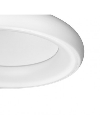 PLAFON LED FLAD 40W 3000K 55CM DIMMER BLANCO .