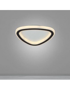 PLAFON LED FRISBEE 15W 210X210X40MM NEGRO 2