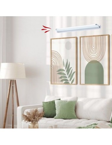 APLIQUE LED DIFUSOR KELSI 14W CROMO LUZ CALIDA...