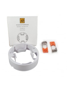PLAFON APLICAR O SEMI EMBUTIR CUADRADO 32W 21CM LUZ FRIA 2