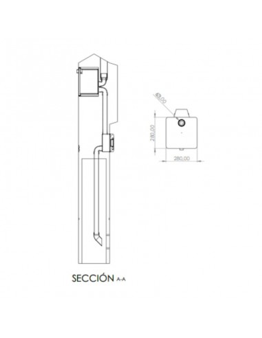 PILAR PREMOLDEADO MONOF SIMPLE C/ CAJA MED Y...