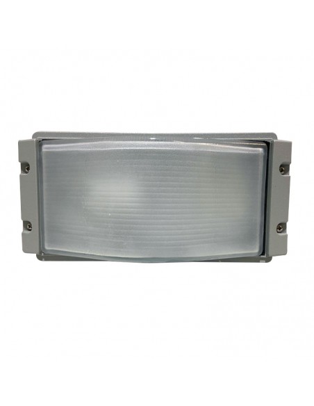 APLIQUE PARED PLUS LISO APTO LED EXTERIOR GRIS