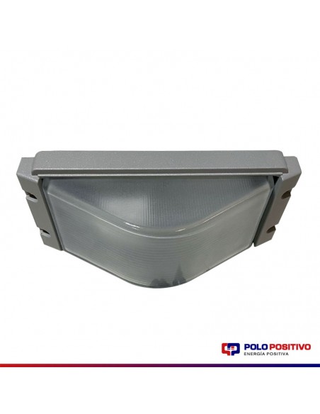 APLIQUE PARED PLUS LISO APTO LED EXTERIOR GRIS