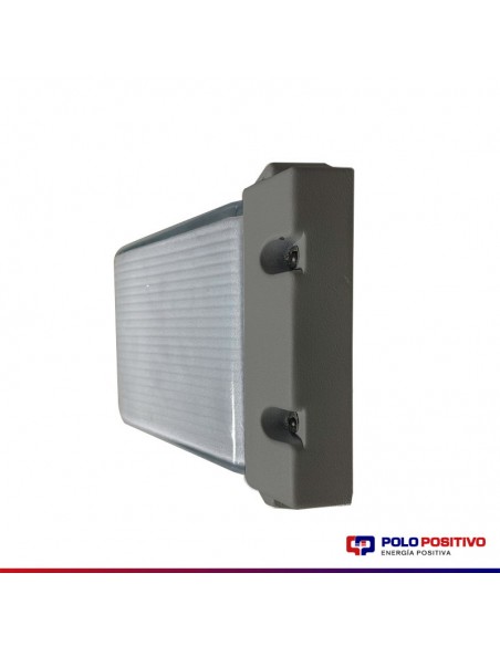 APLIQUE PARED PLUS LISO APTO LED EXTERIOR GRIS