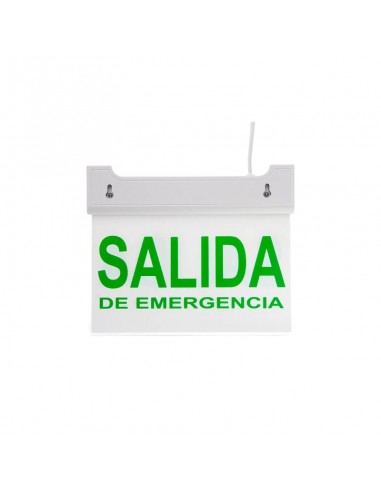 SEÑALIZADOR LED AUTONOMO "SALIDA EMERGENCIA".