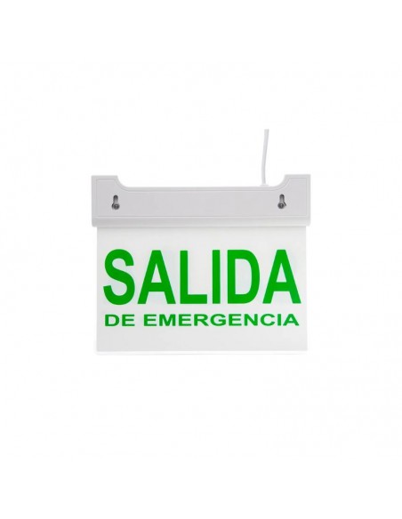 SEÑALIZADOR LED AUTONOMO "SALIDA EMERGENCIA".
