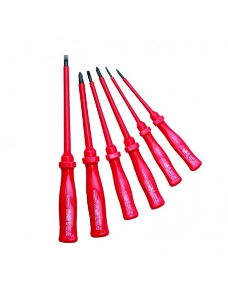 DESTORNILLADORES AISLADOS KIT 6 PIEZAS.