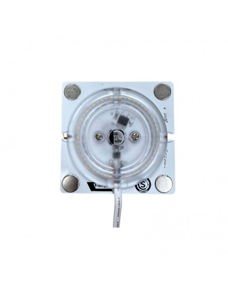 PLAQUETA LED IMANTADA 12W LUZ FRIA 6500K 1000LM