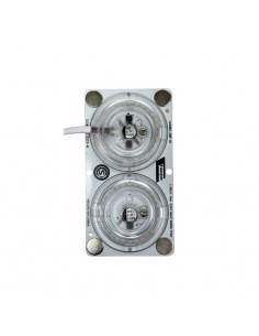 PLAQUETA LED IMANTADA 2 X 9W LUZ NEUTRA 4000K 1920LM