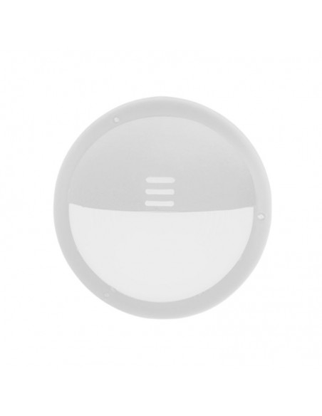 TORTUGA REDONDA POLIPROPILENO C/ VISERA BLANCO E27