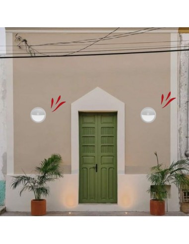 TORTUGA REDONDA POLIPROPILENO C/ VISERA BLANCO E27