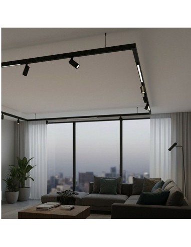 RIEL MAGNETICO LUCC CABEZAL NG 20W 120MM D55 24º