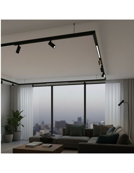 RIEL MAGNETICO LUCC CABEZAL NG 20W 120MM D55 24º