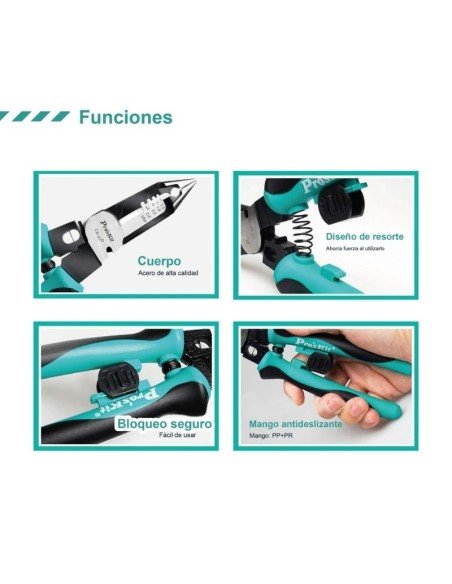 PINZA PINZA MULTIFUNCIÓN 5 EN 1 PROSKIT (CP-420)