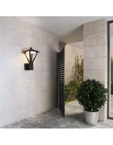 FAROLA BIDIRECCIONAL KIRA 12W + 3W 3000K NEGRO...