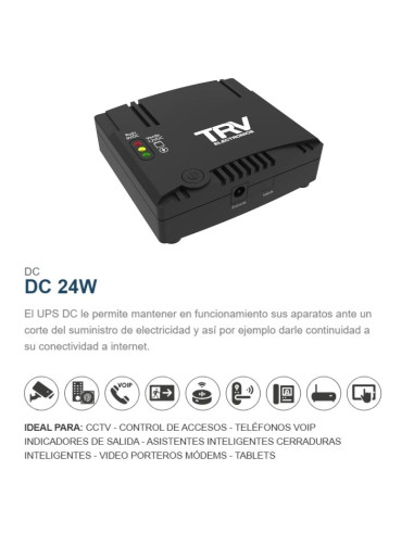UPS UDC002 AUTOCONFIG 9-12V (24W) (CAMARA MODEM