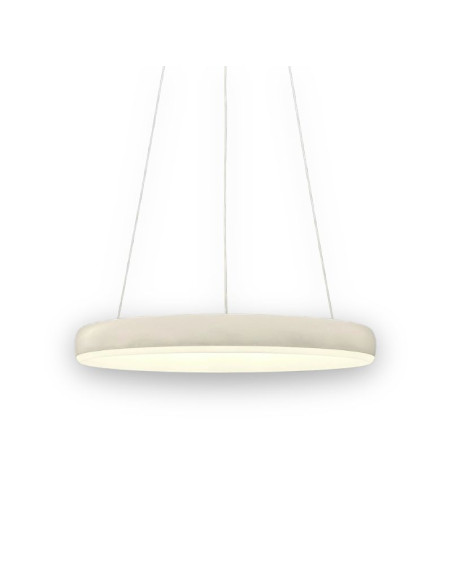 COLGANTE LED GERS 60W DIMMER 3000K 80CM BLANCO