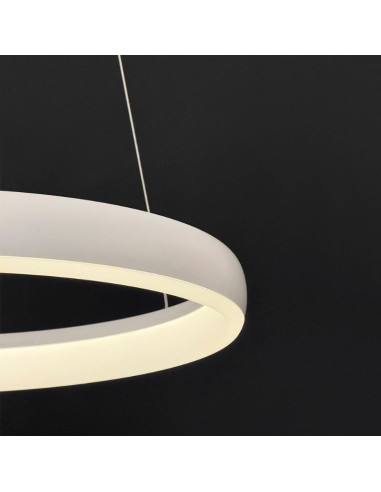 COLGANTE LED GERS 60W DIMMER 3000K 80CM BLANCO