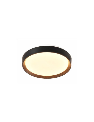 PLAFON LED ALEC 23W 3000K 40CM NEGRO CANDIL