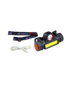 LINTERNA LED VINCHA HP RECARG. USB