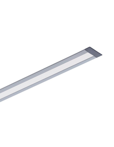 PERFIL P/TIRA LED LUCCIOLA ALUMINIO EMBUTIR 3MTS ALUMINIO