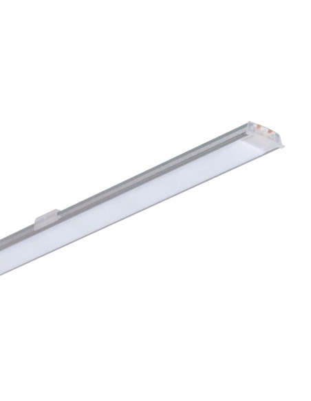 PERFIL P/TIRA LED LUCCIOLA ALUMINIO APLICAR 2MTS ALUMINIO