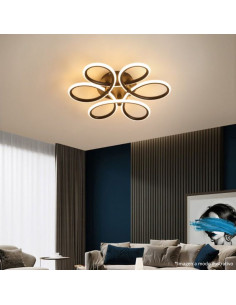 PLAFON LED FLOR 51W 30CM CAL/NEU/FRIA NG 2