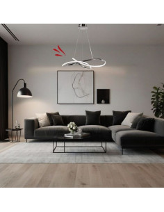 COLGANTE DECO CCT 48W CROMO LUZ CAL/NEU/FRIA 2